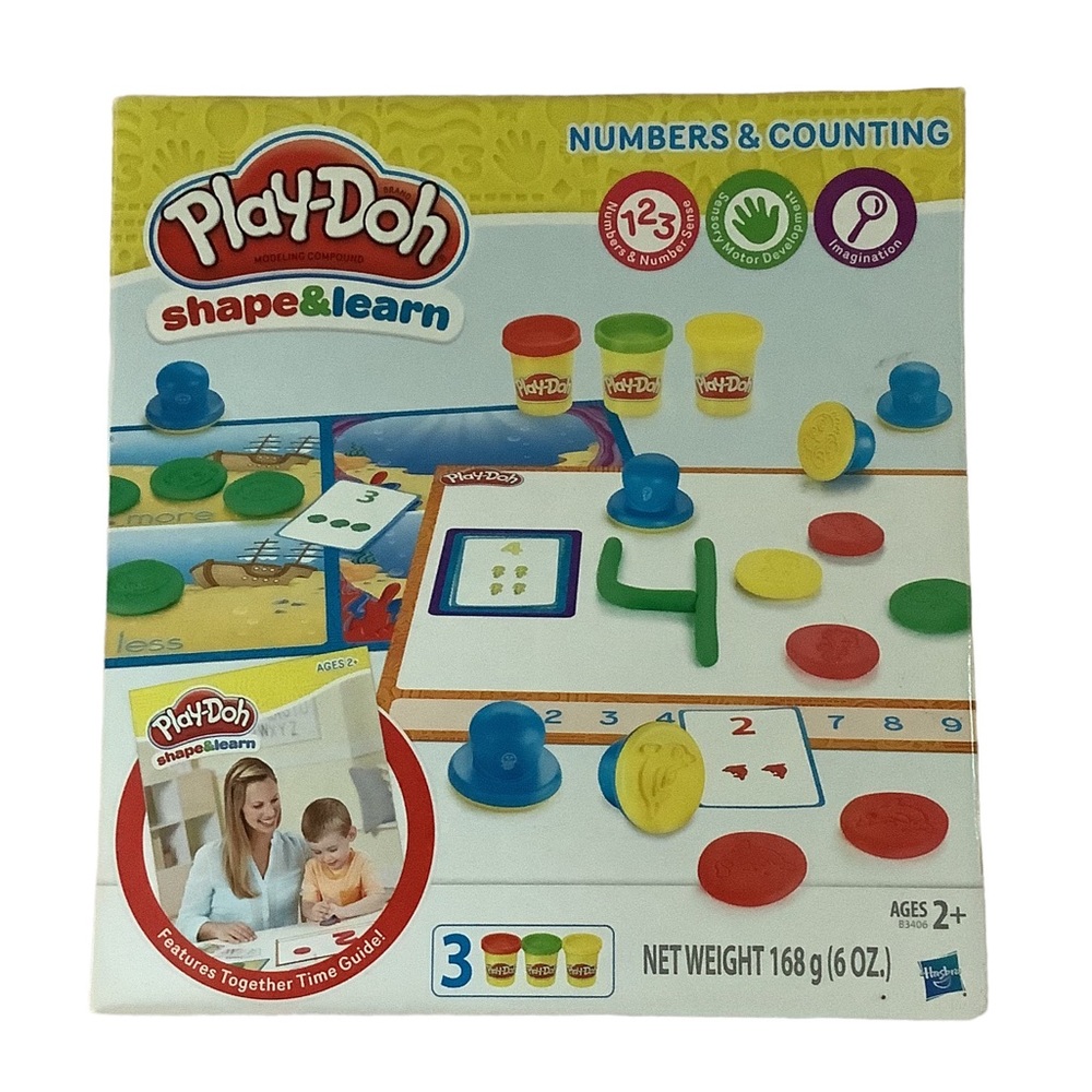 Play-Doh Numbers and Counting Teaching Learning Play Set